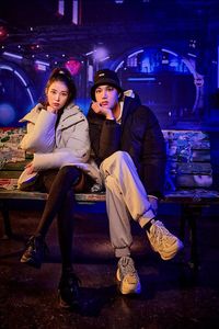 blackyak macaron fleece jacket