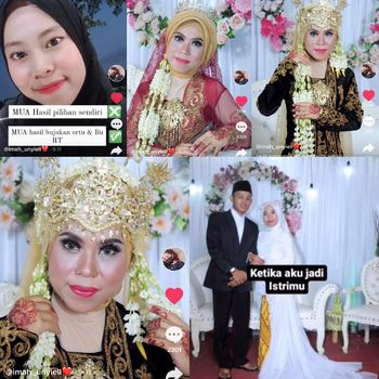Kisah viral wanita yang mengikuti saran MUA dari orangtua dan ibu RT.