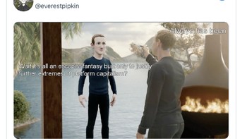 Metaverse. Foto: Daily Mail