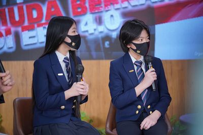 Saat raih penghargaan kader bela negara oleh Kemhan RI