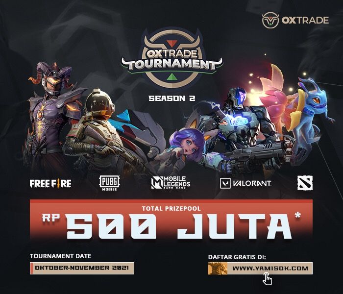 Oxtrade Tournament memasuki musim kedua 1 November