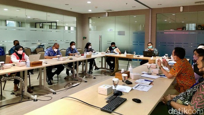 Rapat KPK (Azhar Bagas Ramadhan/detikcom)