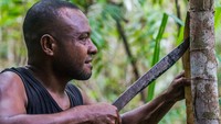 Tradisi pembuatan lukisan kayu khas Papua telah ada sejak dulu dan merupakan warisan turun-temurun dari nenek moyang suku-suku di Sentani, Kabupaten Jayapura, Papua, yang dihuni 10 suku dengan 22 sub suku (keret) dan 18 bahasa daerah setempat.