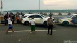 Begini Kondisi Dua Mobil yang Kecelakaan di Suramadu