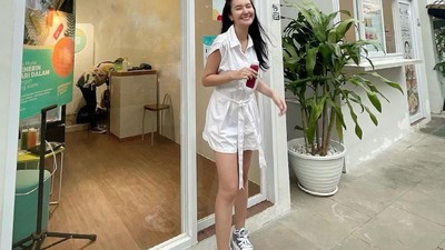 Cantiknya Bella Sant, Top 20 Miss Intercontinental 2021 yang Suka Ngopi