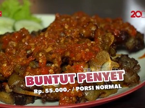 Bikin Laper! Ncess Nabati Tersengat Pedasnya  Sambal Buntut Penyet