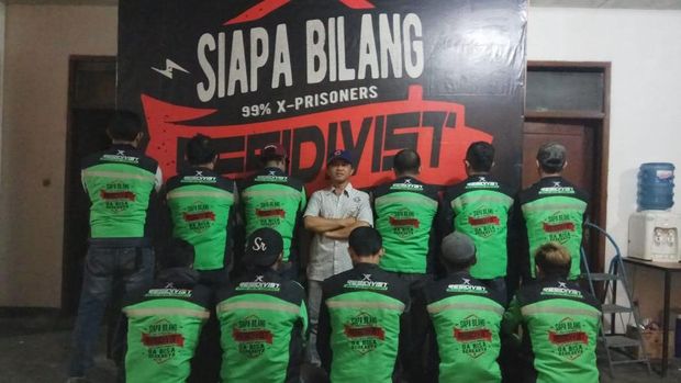 Driver Ojol Residivis di Bandung