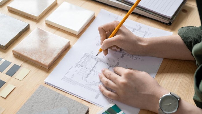 Ilustrasi renovasi rumah