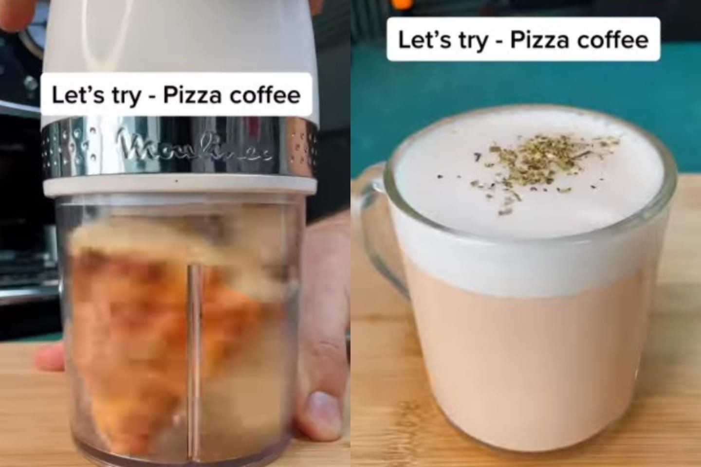 Latte 'Nyeleneh', tak dibuat menggunakan kopi. Melainkan berasal dari pizza hingga sushi.