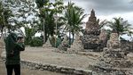 Penampakan Candi Bikinan Warga di Kulon Progo