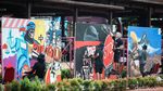 Para Seniman Kritik Polri Lewat Mural