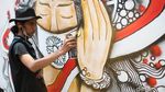 Para Seniman Kritik Polri Lewat Mural