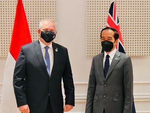 Jokowi Bertemu PM Australia di Roma, Ini yang Dibahas