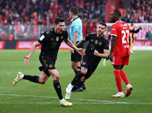 Union Berlin Vs Bayern: Lewandowski Brace, Die Roten Menang 5-2