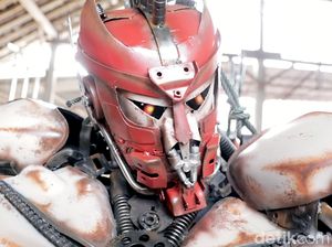 Cerita Robot Rongsokan dari Bantul Bikin Buyer China Kepincut