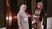 Ini salah satu gaya hijab Syahrini dan adiknya Aisyahrani. Masih cetar kok... Foto: dok instagram Syahrini