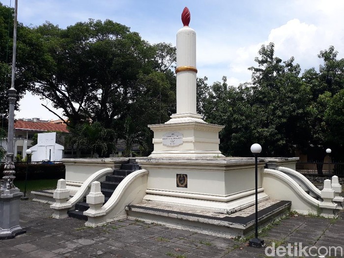 Tugu Kebangkitan Nasional, Solo, Kamis (28/10/2021).