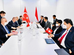 Bertemu di Roma, Jokowi Nantikan Kunjungan Erdogan ke Indonesia