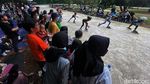 Duh! Warga Bekasi Berkerumun saat Nonton Lomba Sepatu Roda