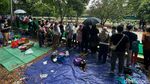 Duh! Warga Bekasi Berkerumun saat Nonton Lomba Sepatu Roda