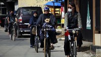 Mingkatkan imun tubuh di masa pandemi Covid 19, dapat dilakukan dengan berbagai macam olah raga salah satunya bersepeda.