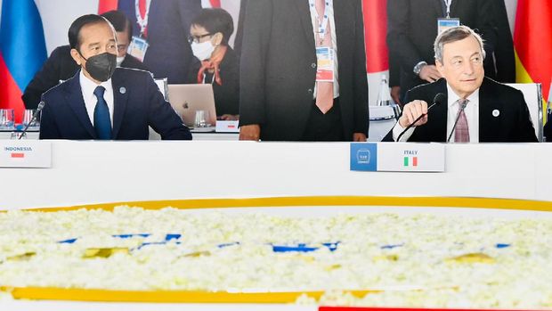 Jokowi di KTT G20