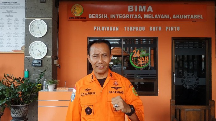 Kepala Kantor Pencarian dan Pertolongan Kelas A Denpasar (Basarnas Bali) Gede Darmada