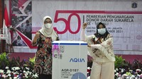 Acara bagi-bagi hadiah ini tentu disambut baik oleh para pendonor.
