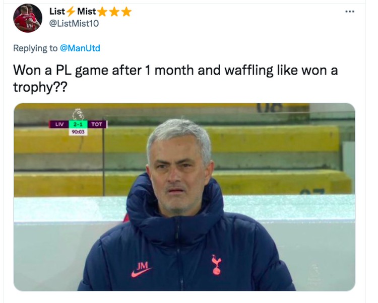 Meme MU Tottenham