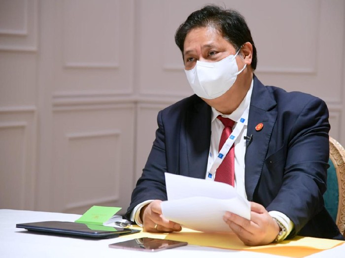 Menteri Koordinator Bidang Perekonomian Airlangga Hartarto