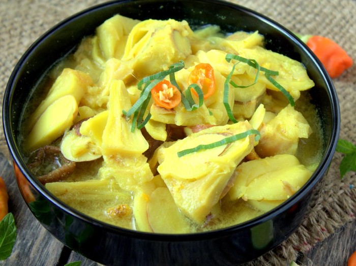 Resep Gulai Nangka Muda Bumbu Kuning