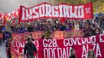 Ribuan Orang Berdemo saat KTT G20 Digelar
