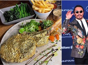 Saingi Salt Bae, Resto Ini Tawarkan Steak Lapis Emas yang Murah