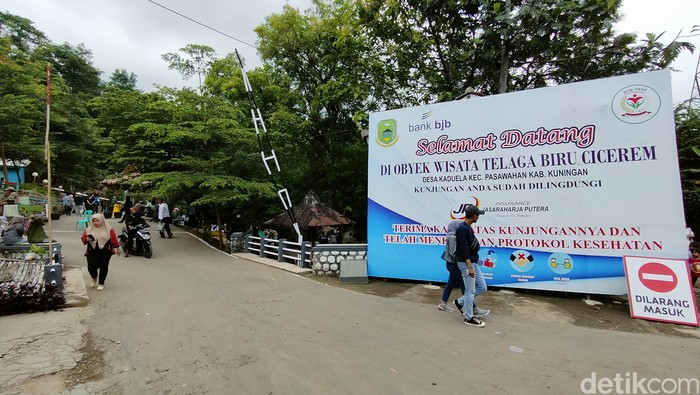 Telaga Biru Cicerem Kuningan