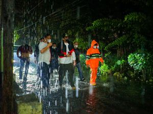 Bobby Terobos Hujan-Angin Kencang, Cek Korban Puting Beliung