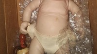 Anak-anak sepertinya akan takut melihat boneka bayi ini. Seharusnya, seperti bayi pada umumnya memiliki muka yang menggemaskan dan lucu. Foto: Dok. Brightside/foolwiththefez/reddit
