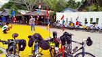 Aksi Komunitas Sepeda Memperingati Hari Sumpah Pemuda