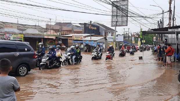 Banjir di Bekasi, Jawa Barat (Pasangmata/Halilintar)