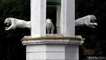 Bukan Hilang, Patung Maung di Kota Bandung Itu Rusak!