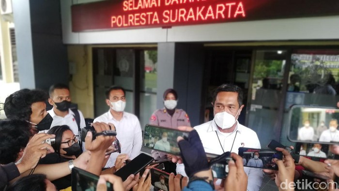 Direskrimum Polda Jateng Kombes Djuhandhani Rahardjo Puro di Solo, Senin (1/11/2021).