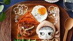 10 Bekal Bentuk Beruang hingga Domba Lucu Ini Bikin Nggak Tega Dimakan!