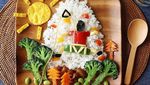 10 Bekal Bentuk Beruang hingga Domba Lucu Ini Bikin Nggak Tega Dimakan!