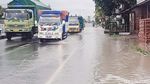 Gegera Hujan Deras, Jalan Yogya-Solo di Klaten Tergenang