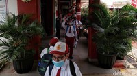 Kegiatan itu digelar seiring dengan pemberlakuan PPKM level 2 di kawasan ibu kota.