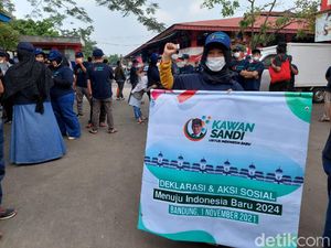 Pelaku UMKM-Milenial Cimahi Deklarasi Sandiaga Uno Jadi Capres 2024