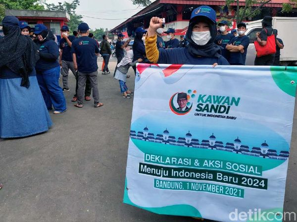 Kawan Sandi Dukung Sandiaga Uno Nyapres 2024