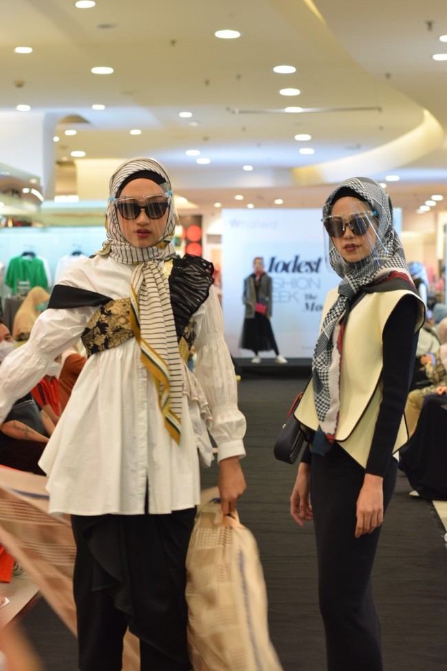 Koleksi Serampai didominasi oleh motif floral, yang biasa ditemukan dalam batik yang melambangkan keanggunan. Dan perpaduan berbagai motif hingga menghasilkan keunikan yang bisa dilihat dari berbagai sisi. Foto: dok. Halwa