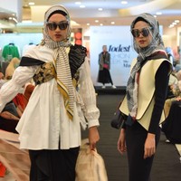 Koleksi Serampai didominasi oleh motif floral, yang biasa ditemukan dalam batik yang melambangkan keanggunan. Dan perpaduan berbagai motif hingga menghasilkan keunikan yang bisa dilihat dari berbagai sisi. Foto: dok. Halwa