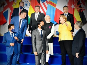 KTT G20 Roma, Simak Lagi 4 Pernyataan Jokowi di Italia