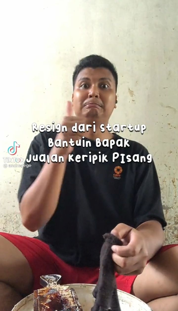 Resign dari Perusahaan Startup, Pria Ini Pilih Jualan Keripik Pisang